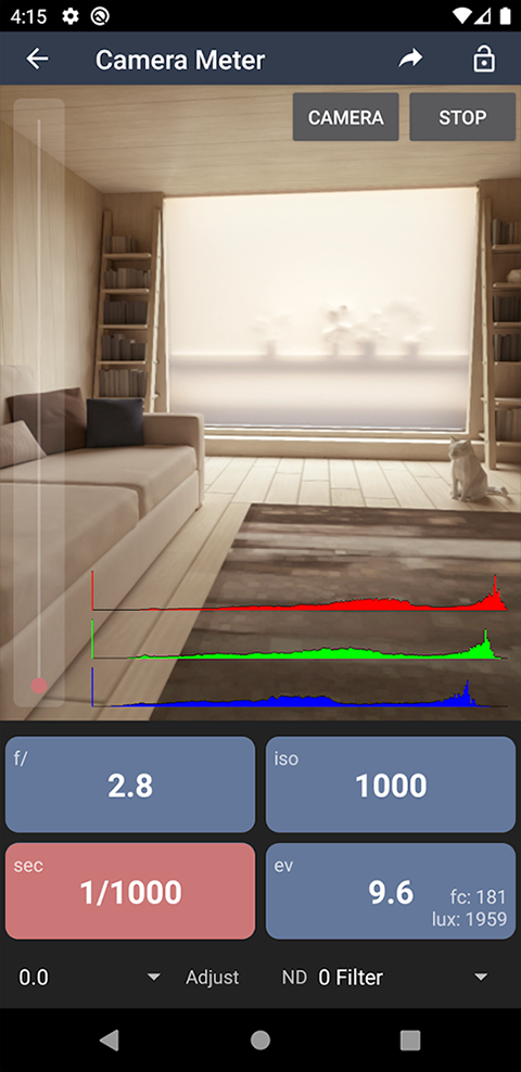 Light Meter软件 -2025-01-21T19:10Z - Free