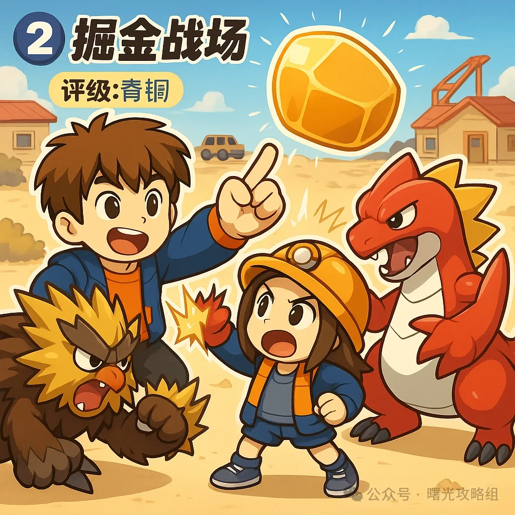 曙光重临掘金战场高效刷分方法分享