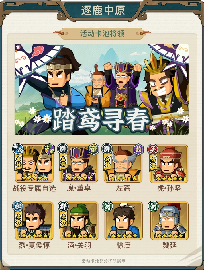 关于指尖无双五一劳动节活动卡池的内容推测