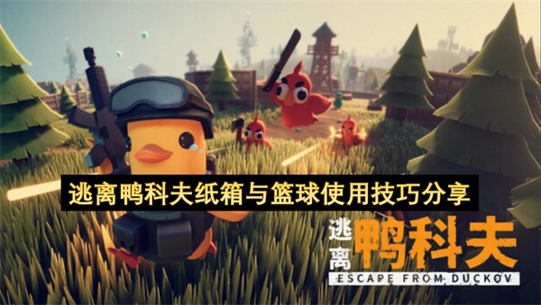 分享逃离鸭科夫过程中纸箱与篮球的使用窍门