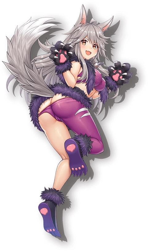 樱境物语大野狼战斗姿态