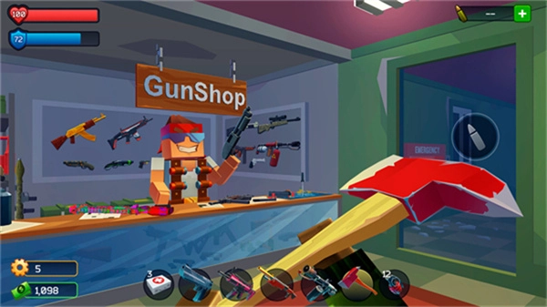 像素战斗僵尸突袭老版