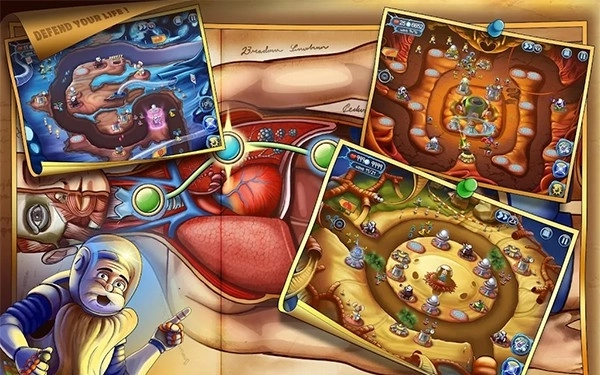 人体保卫战绿色汉化版图1