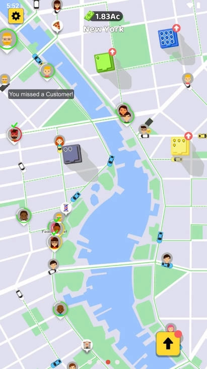 极简滴滴模拟器中文版图1