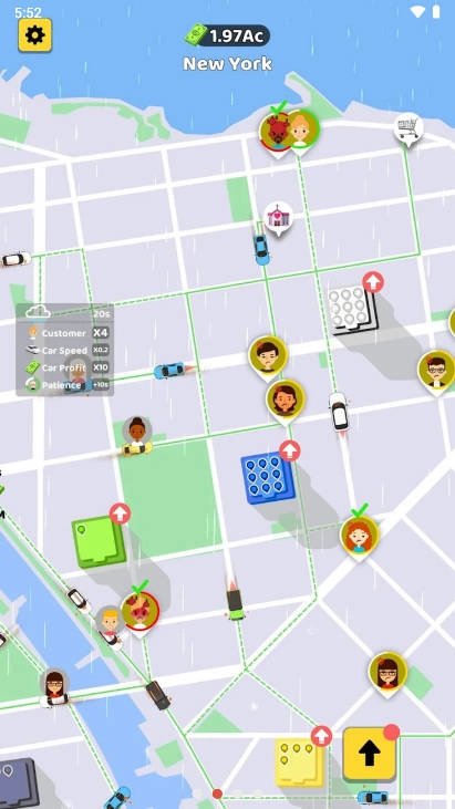 极简滴滴模拟器中文版图2