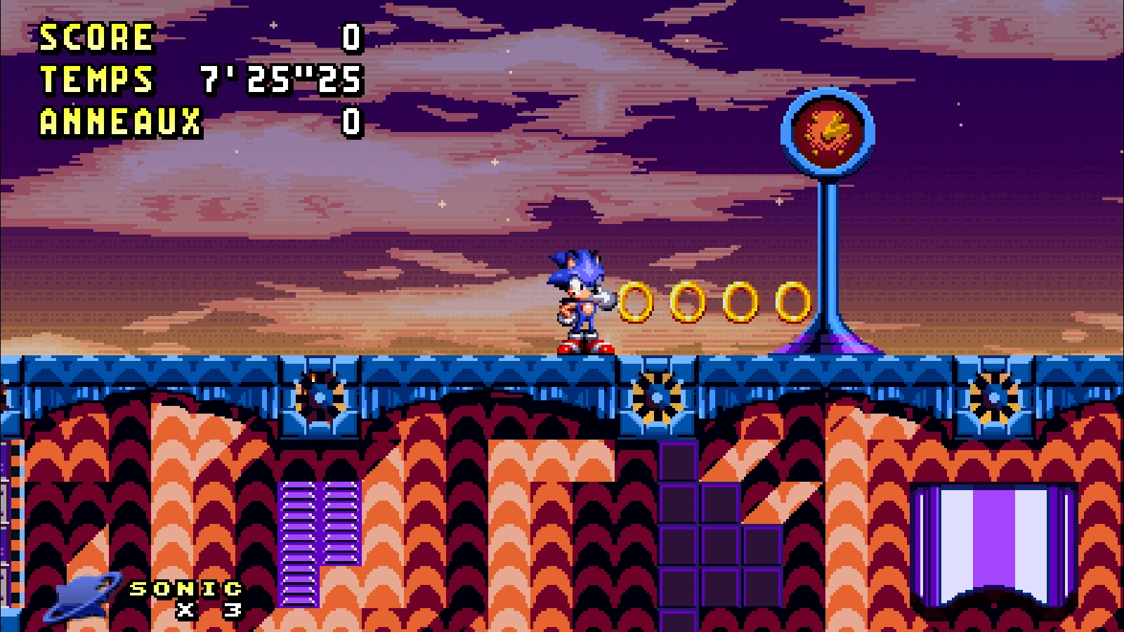 索尼克時(shí)間扭曲截圖0