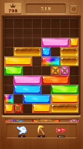 方块宝石滑消消1