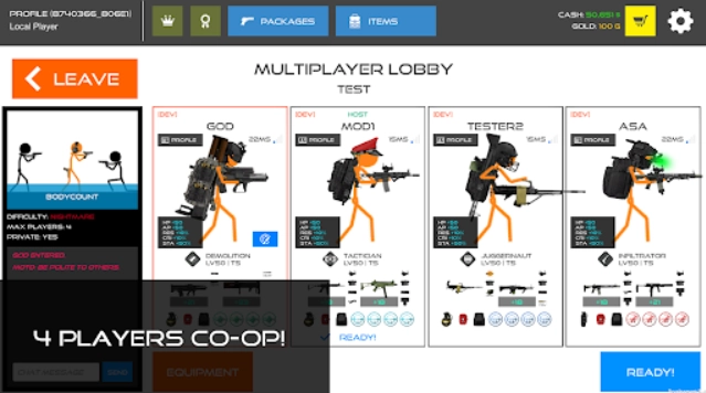 火柴人战争红色打击1