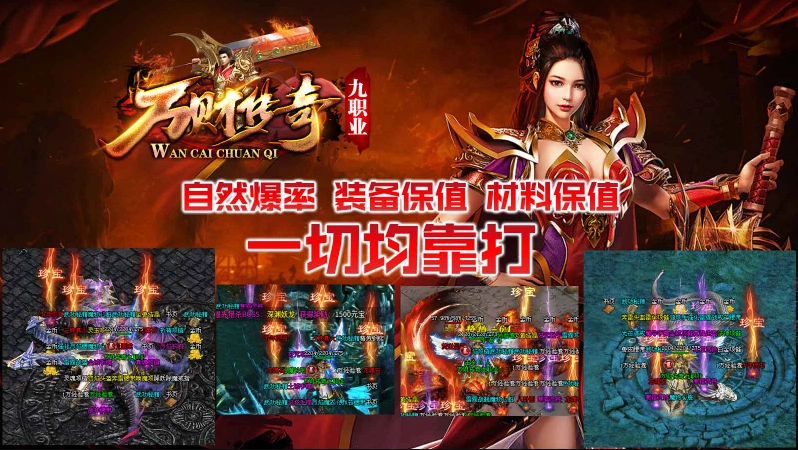 万财传奇九职业无广告版图2