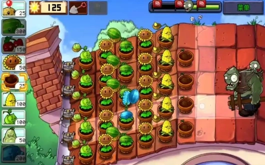 植物大战僵尸屋顶版2