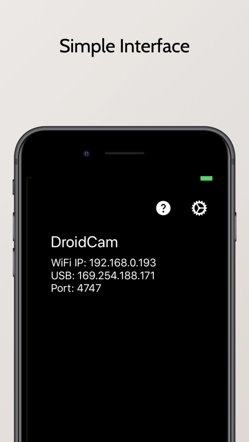 DroidCam手机版图1