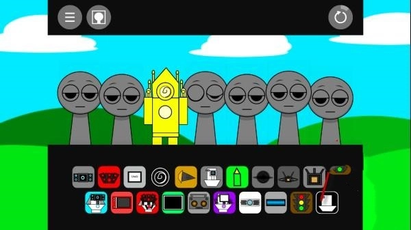 节奏盒子Sprunki泰坦联盟(3)