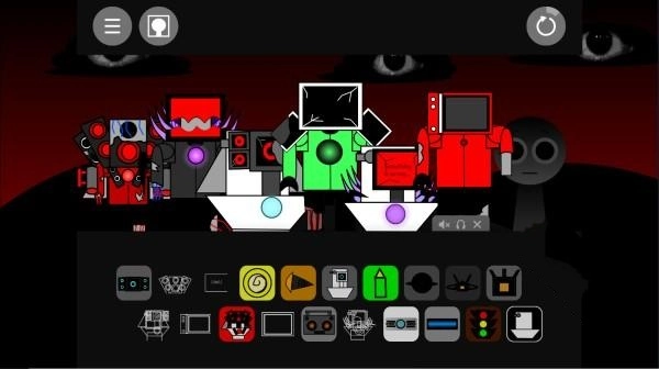 节奏盒子Sprunki泰坦联盟(2)