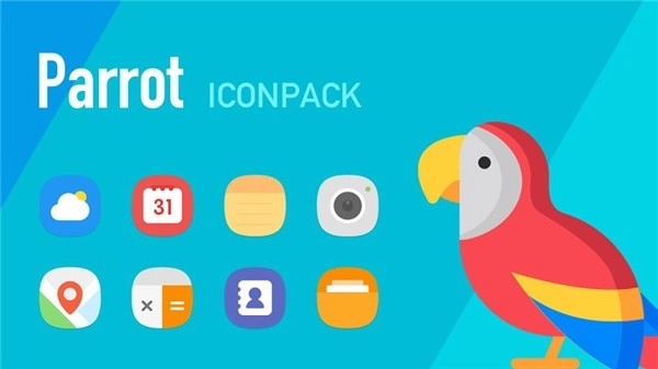 鹦鹉图标包图1