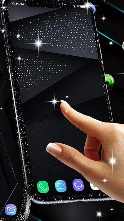 黑色动态壁纸图1