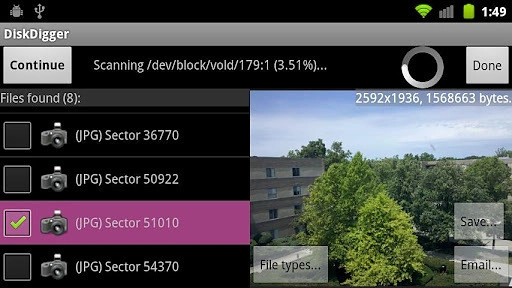 DiskDigger照片恢复图1