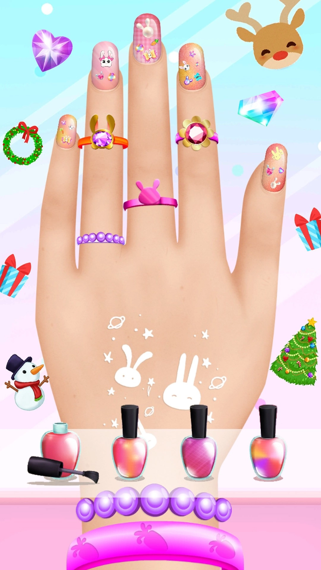 奇妙公主梦幻美甲图2