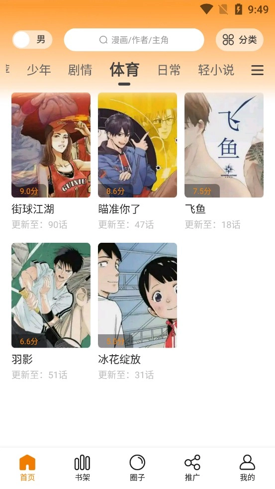 68漫畫免費(fèi)版截圖2