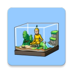 罕见生物的水族箱