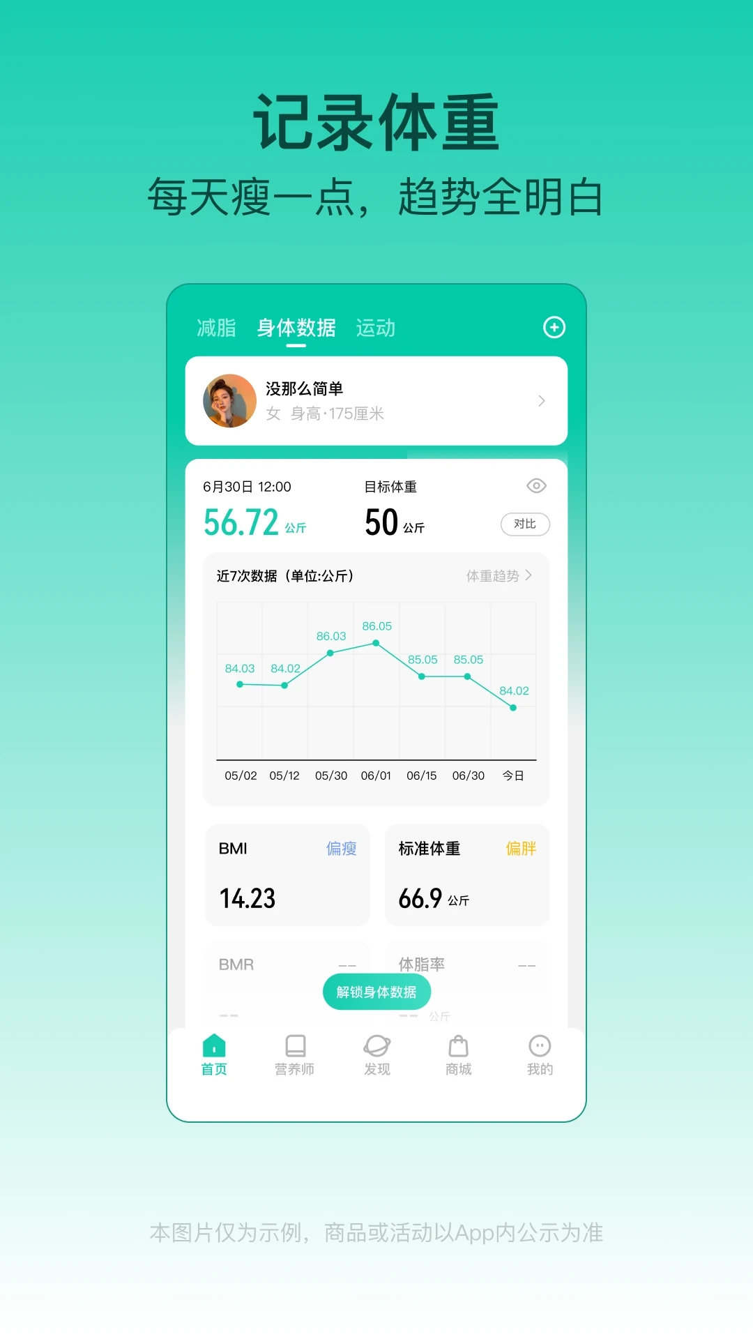 热量减肥法手机免费版图2