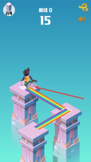 彩虹桥跳一跳(1)