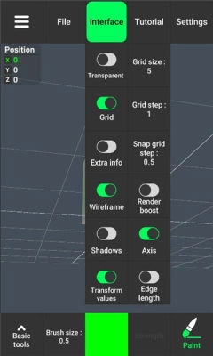 3dmodeling凹凸建模软件图2