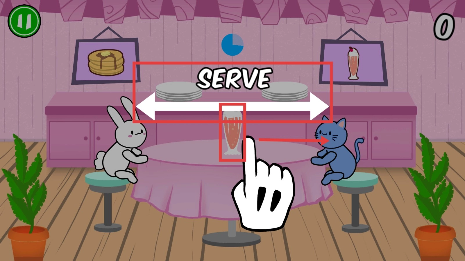 兔子薄煎饼和猫奶昔官网版下载