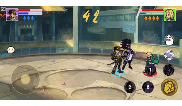 像素火影jojo乱入版