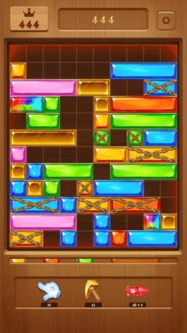 方块宝石滑消消3