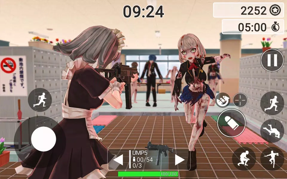 动漫女孩僵尸猎人手游直装版图2