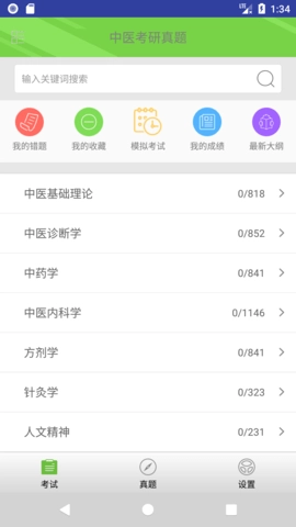 中医考研真题图1