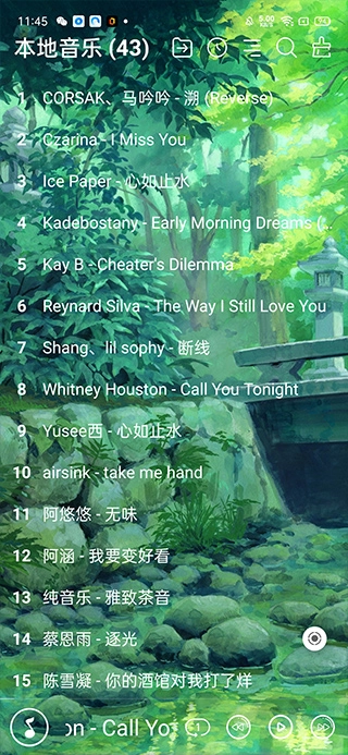 本地音樂播放器截圖1