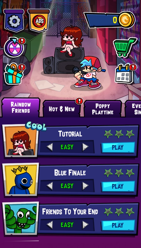 周五夜放克彩虹朋友模組手機(jī)版免費(fèi)下載