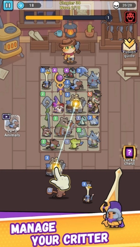 小动物大战游戏