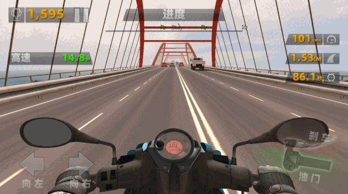 狂飙摩托驾驶游戏