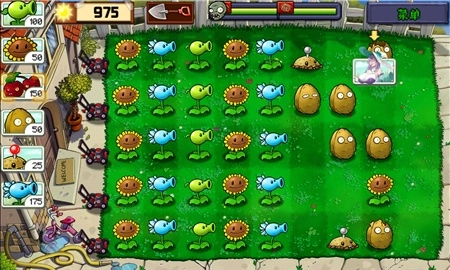 植物娘大战僵尸