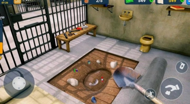 深牢挖掘逃脱游戏