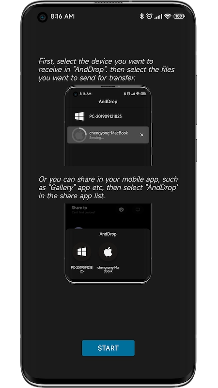 隔空投送anddrop中文版图1