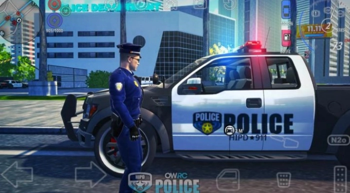 开放世界警察追逐模拟器游戏图3