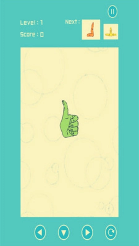 手手俄罗斯方块游戏