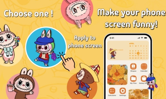 labubu可爱桌面壁纸图2