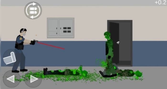 射杀平面僵尸手机版