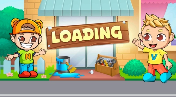 弗拉德和尼基的小镇游戏