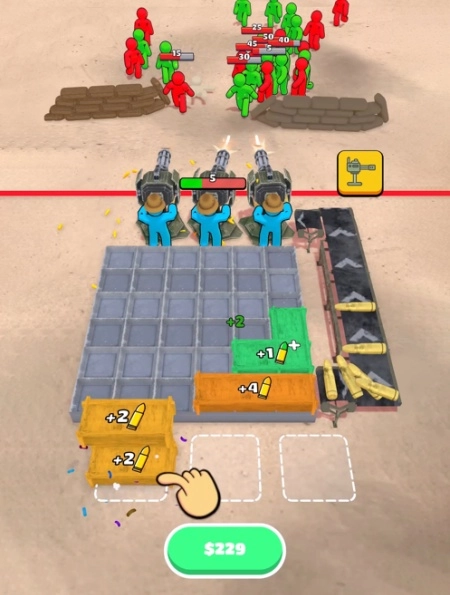 弹药狂热塔炮防御游戏