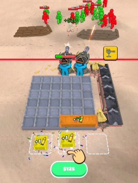 弹药狂热塔炮防御游戏