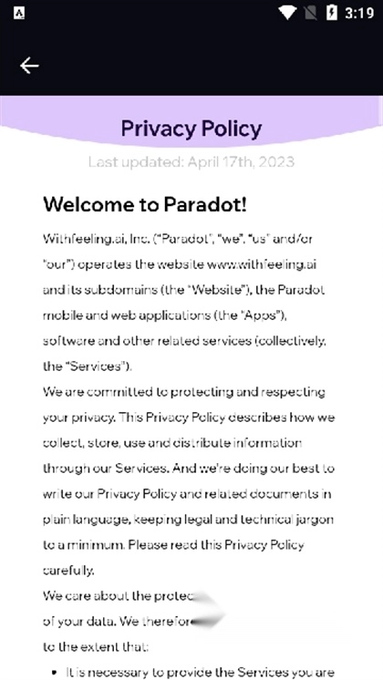 paradot虚拟聊天ai图2