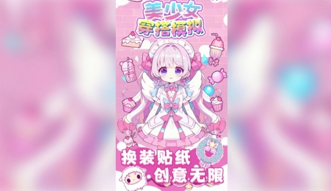 美少女穿搭模拟游戏