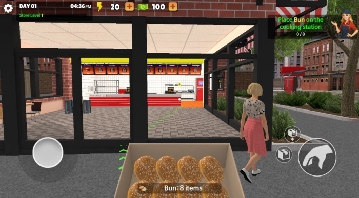 我的汉堡屋模拟器游戏