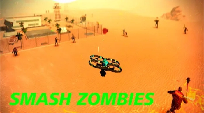 无人机模拟器粉碎僵尸游戏