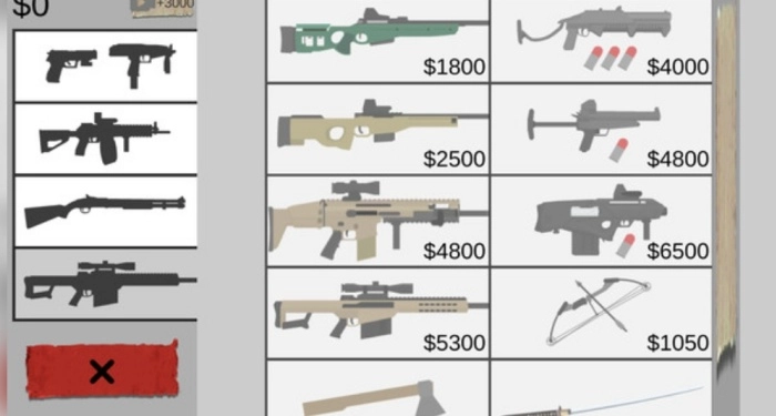 射杀平面僵尸手机版